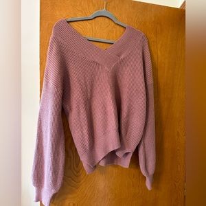 Off the shoulder sweater size L